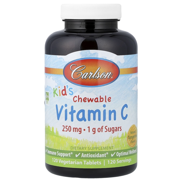 Carlson Kid's Vitamin C 250mg 120chewtablets