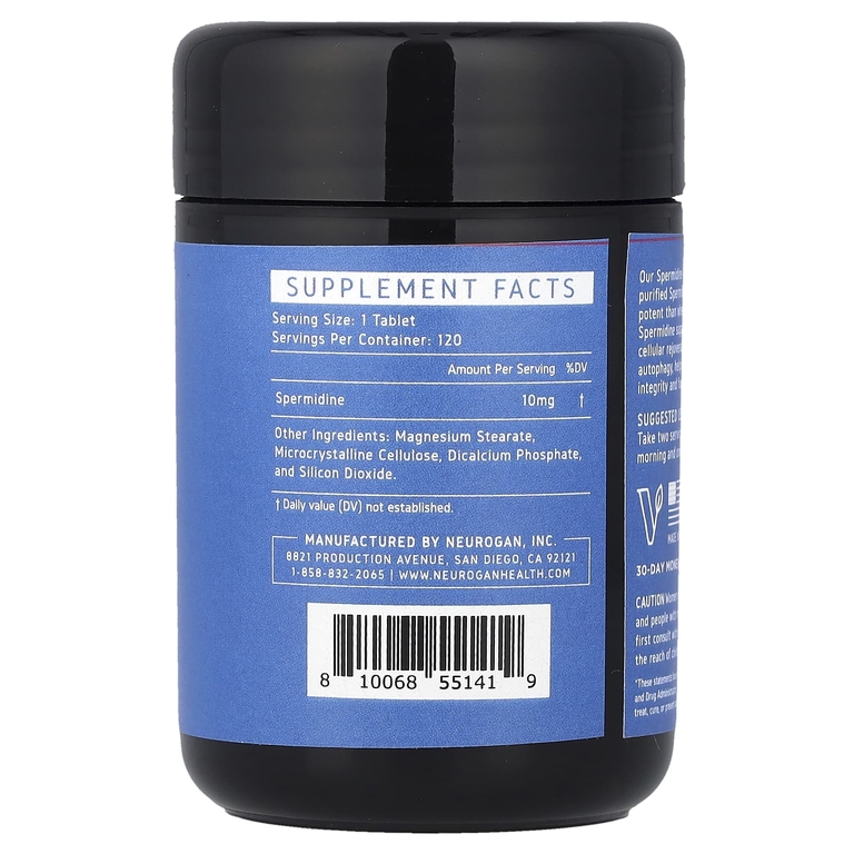 Neurogan Spermidine 1200mg 120caps