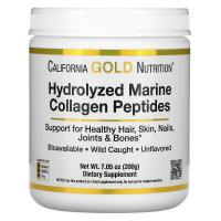 California Gold Nutrition Hydrolyzed Marine Collagen Peptides 200g