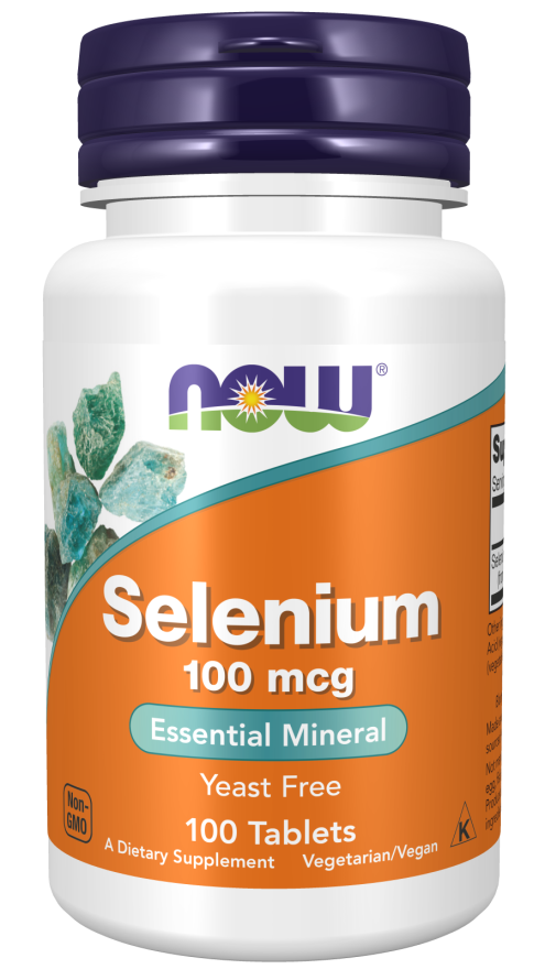 NOW Selenium 100mcg 100tabs