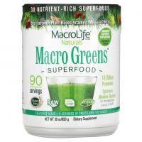 Macrolife Naturals Macro Greens Суперпродукт 850g