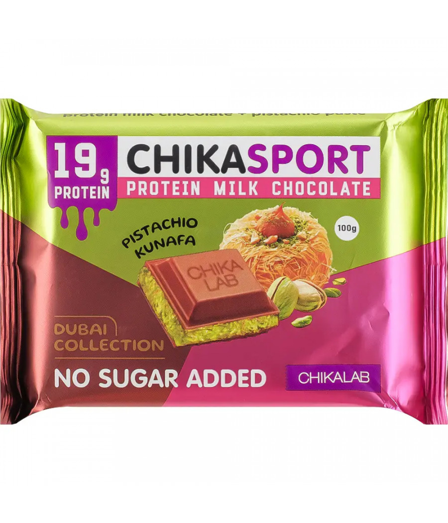 Chikalab Молочная шоколадка с начинкой 100гр