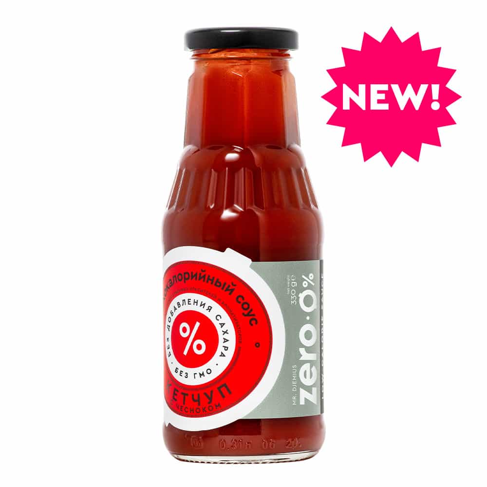 Mr.Djemius Zero Соусы 330ml (Кетчуп с чесноком)