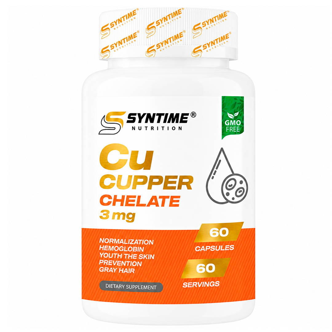 Syntime Nutrition Cupper 3mg 60caps