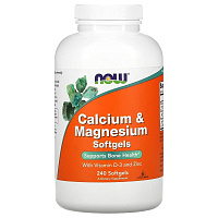 NOW Calcium & Magnesium 240softgels