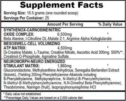 APS Nutrition Mesomorph 388g