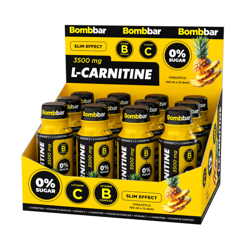 Bombbar L-carnitine  100мл Ананас