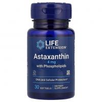Life Extension Astaxanthin with Phospholipids 4mg 30softgels